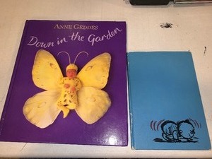 lot 102 image: 2 books Down in the Garden by Annie Geddies & What Dr. Sot didnt tell us