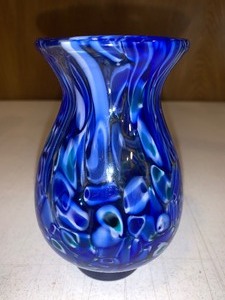 lot 154 image: Vintage Fratelli Toso 1960s Merano glass vase