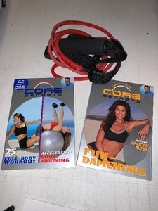 lot 168 image: Exercise lot - 2 Core secret and 1 exercise stretch band