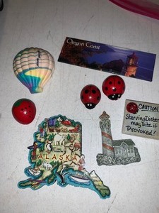 lot 169 image: Misc. magnet decor
