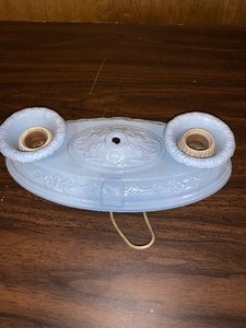 lot 176 image: Vintage painted metal decorative light fixture