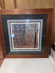 lot 225 image: Beautiful B A Framer wall decor - framed and matted