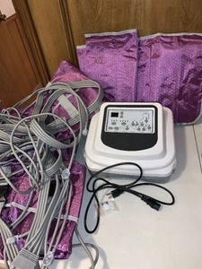 lot 229 image: USA Air pressure body slimming suit - fat burning Lymph Drainage Toxin Weight Loss Therapy Slimming - as shown