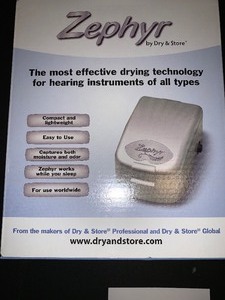lot 291 image: NIB Zephyr drying technology for hearing instruments of all types - see pics