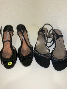 lot 256 image: 2 pairs of womens shoes - see pics for size and description
