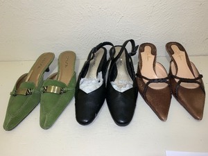 lot 257 image: 3 pair women shoes - see pics for size and description