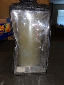 lot 274 image: Pier 1 battery operated Savvy candle