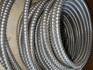 lot 310 image: Large portion of electrical conduit and wiring $$