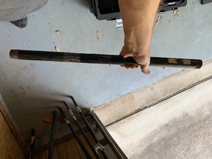 lot 327 image: 12 x 48 black pipe as shown
