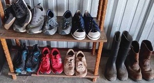 lot 41 image: Large Selection of Shoes and Boots---Various sizes