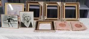 lot 96 image: Vintage Photos of Judy Garland and Jean Harlow with a Nice Selection of Empty Picture Frames