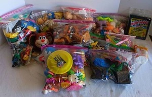 lot 118 image: Huge Selection of Vintage Childrens Toys--Mostly McDonalds---Please see pics