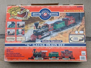 lot 1 image: Lionel G Scale Train Set - Gold Rush