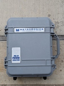 lot 3 image: MetroSonics PA-9 Power Analyzer
