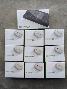 lot 5 image: Dexcom G7 receiver w 9 Sensors - NEW