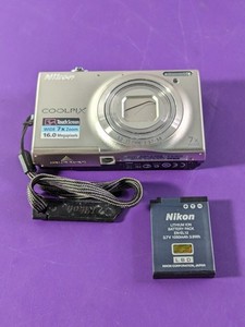 lot 41 image: Nikon Coolpix point-n-shoot Camera Coolpix S6100