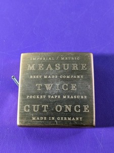 lot 64 image: Measuring Tape Made in Germany