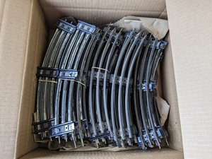 lot 90 image: Bundle of Metal Train Tracks