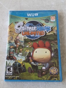 lot 124 image: Nintendo Wii U Scribble Nauts Unlimited - NEW