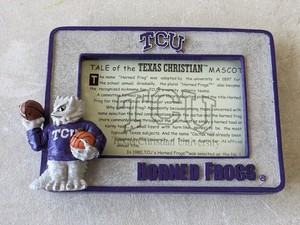 lot 126 image: TCU Picture Frame