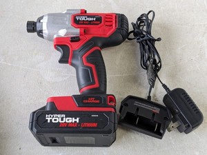 lot 130 image: Hyper Touch Cordless Impact Driver w Charger