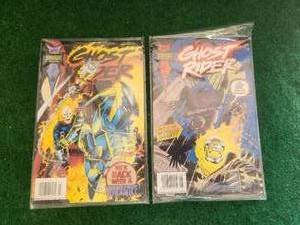 lot 169 image: Ghost Rider - selection of 2 Marvel comics - Midnight Sons - #51 & #52