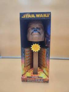 lot 114 image: Giant Star Wars Chewbacca Pez dispenser