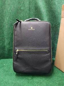 lot 84 image: Black Vegan Montage Travel Backpack