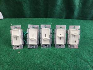 lot 85 image: Selection of Lutron dimmer switches