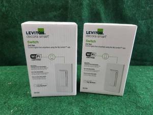 lot 99 image: Leviton decora smart 2nd generation wifi switch.