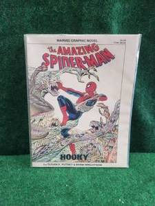 lot 104 image: The Amazing Spider-Man - Marvel graphic novel