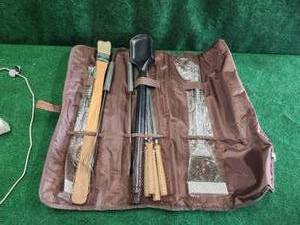 lot 131 image: BBQ Texas grilling set of cooking utensils
