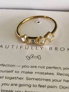 lot 22 image: Beautifully Broken ring in box by Bryan Anthonys