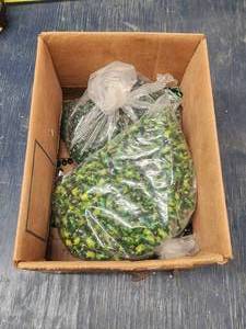 lot 3 image: Generous selection of glass beads for jewelry and craft making