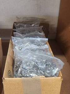 lot 15 image: Generous selection of Base Pins Safety Settings for Brooch Clips - DIY Jewelry and craft Making