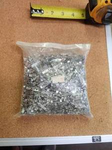 lot 25 image: Generous selection of Base Pins Safety Settings for Brooch Clips - DIY Jewelry and craft Making