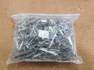 lot 40 image: Generous selection of Base Pins Safety Settings for Brooch Clips - DIY Jewelry and craft Making