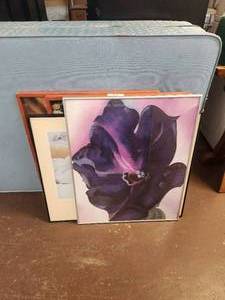 lot 57 image: Selection of framed artwork