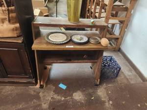 lot 63 image: Wood desk