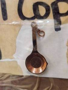lot 133 image: Generous selection of metal pendants and charms for jewelry and craft making