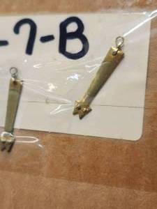 lot 123 image: Generous selection of metal pendants and charms for jewelry and craft making