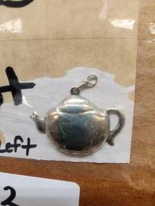 lot 202 image: Generous selection of metal pendants and charms for jewelry and craft making
