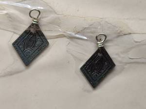 lot 221 image: Generous selection of metal pendants and charms for jewelry and craft making