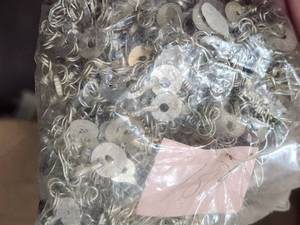 lot 230 image: Generous selection of metal pendants and charms for jewelry and craft making