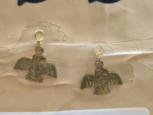 lot 244 image: Generous selection of metal pendants and charms for jewelry and craft making