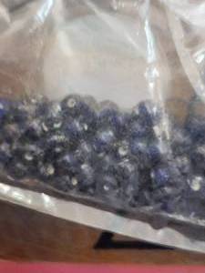 lot 259 image: Generous selection of glass beads for jewelry and craft making