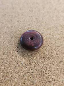 lot 316 image: Generous selection of wood beads for jewelry and craft making