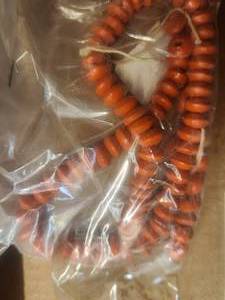 lot 391 image: Generous selection of woodglassclay beads for jewelry and craft making