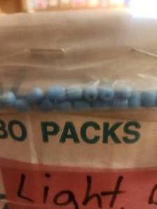 lot 407 image: Generous selection of glassclay beads for jewelry and craft making