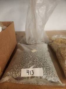 lot 413 image: Generous selection of silver circular links for jewelry making - 3 bags